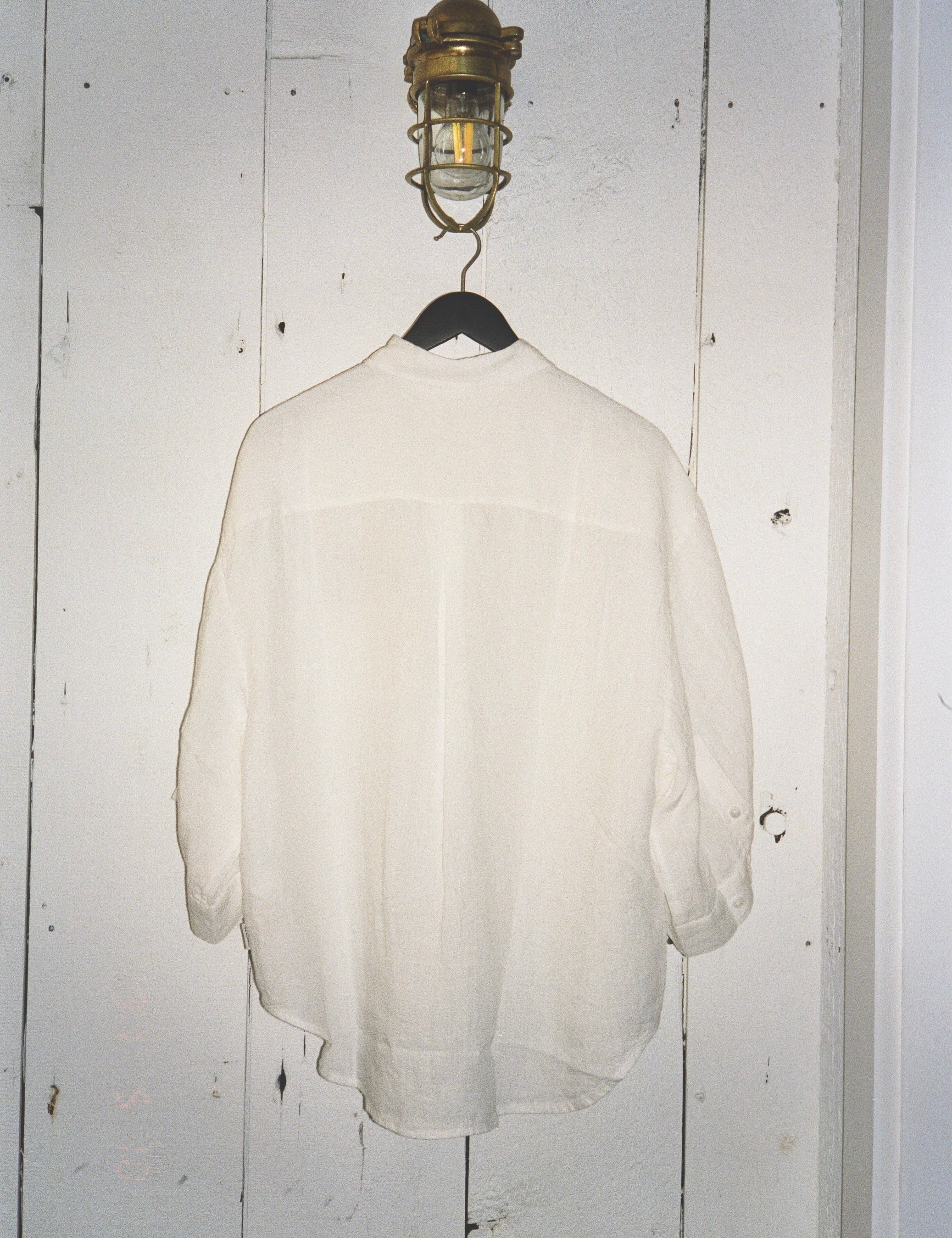 FISH POCKET LINEN SHIRT