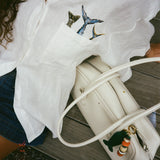 FISH POCKET LINEN SHIRT