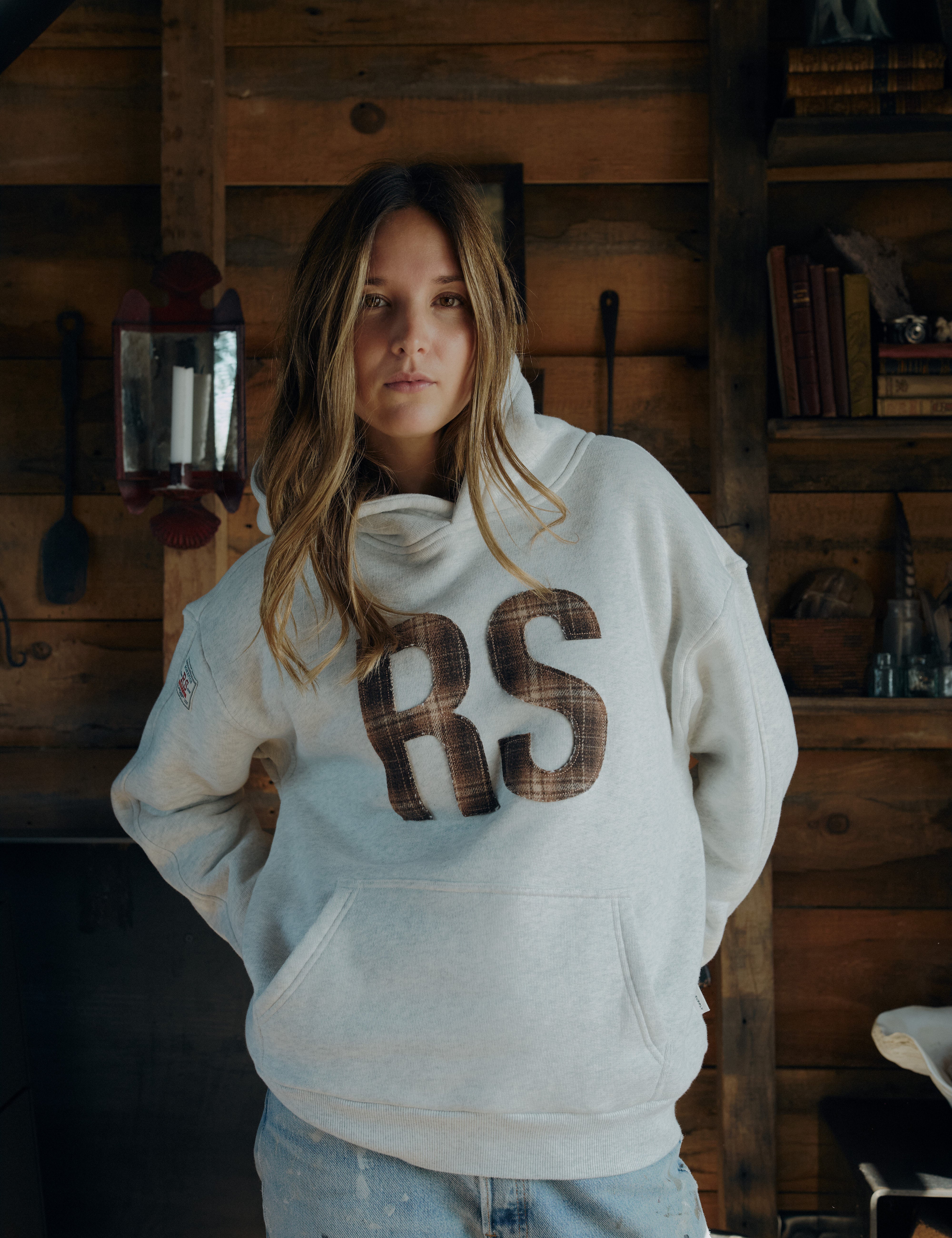 THE RS PLAID HOODIE