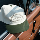 ROWAYTON SEAFOOD TWO TONED GREEN SNAPBACK