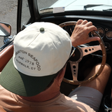 ROWAYTON SEAFOOD TWO TONED GREEN SNAPBACK