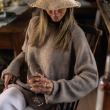 Roll Neck Fisherman's Sweater