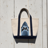 THE SHARK TOTE - NAVY