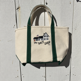 THE BAIT SHOP TOTE - FOREST GREEN